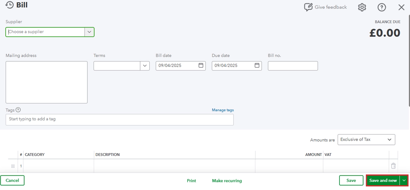 Create Rules for Recurring Expenses - Quickbooks