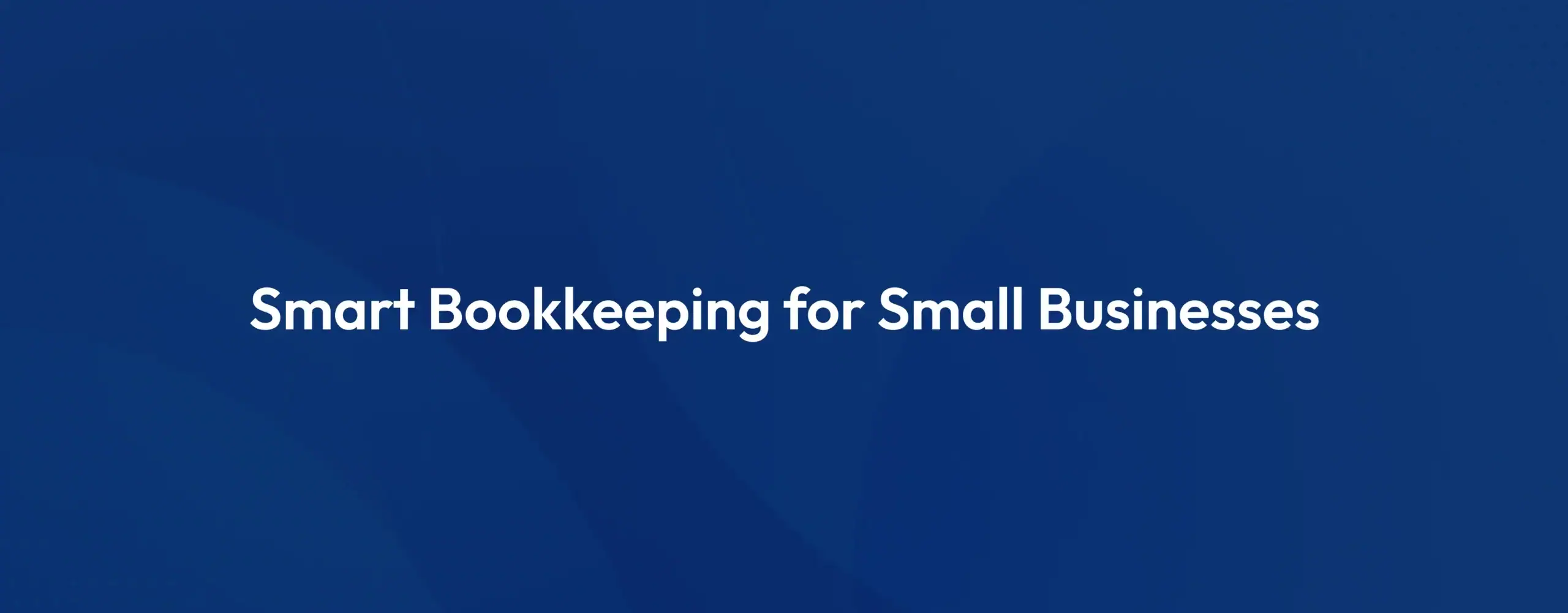 Bookkeeping Services for Small Businesses